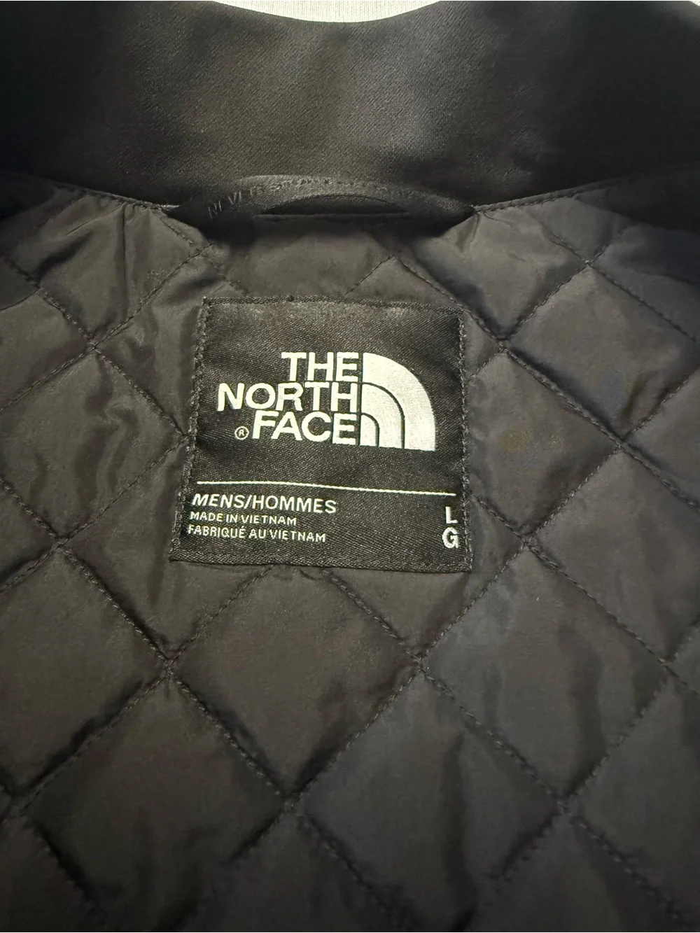 The North Face Jacket Men L Black Flight Aviator Bomber Patches Military Zip Y2K